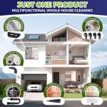 Handheld Multi-Surface Steam Cleaner with 12 Accessories