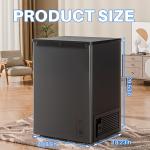Cosanta 7.0 Cu. Ft. Black Chest Freezer