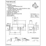 2 Pins Push Button Switch for Vacuum Cleaner