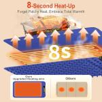 Fast Heating Silicone Food Warming Mat - Portable