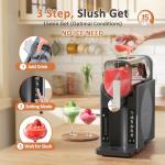 WIZAURA Slushie and Soft Serve Ice Cream Maker