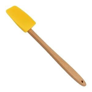 Yellow Silicone Mini Spoon and Spatula Set