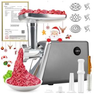 High-Power Electric Meat Grinder for Home Use