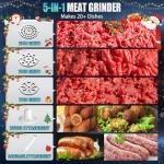 High-Power Electric Meat Grinder for Home Use
