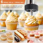 21-Piece Stainless Steel Churro Maker Kit