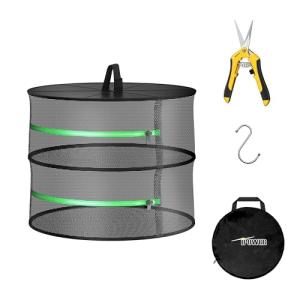 iPower 2-Layer Herb Drying Rack with Shear