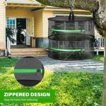 iPower 2-Layer Herb Drying Rack with Shear