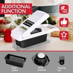 Ourokhome 14-in-1 Vegetable Chopper and Slicer
