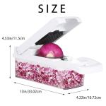 Ourokhome 14-in-1 Vegetable Chopper and Slicer