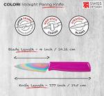 Kuhn Rikon Colori Paring Knife - 4 Inch Nonstick