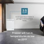 Igloo 3.5 Cu Ft Upright Deep Freezer