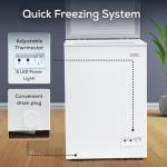 Igloo 3.5 Cu Ft Upright Deep Freezer