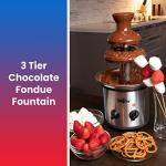 Total Chef Electric 3-Tier Chocolate Fountain