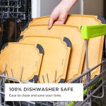 Elihome 4-in-1 Non-Slip Cutting Board Set