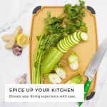 Elihome 4-in-1 Non-Slip Cutting Board Set