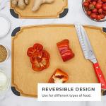 Elihome 4-in-1 Non-Slip Cutting Board Set