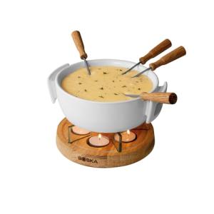 Boska Twinkle Cheese Fondue Pot for 4 People