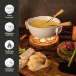Boska Twinkle Cheese Fondue Pot for 4 People