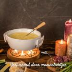 Boska Twinkle Cheese Fondue Pot for 4 People