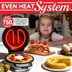 Flip Pancake Maker with Nonstick Ceramic Coating