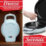 Flip Pancake Maker with Nonstick Ceramic Coating