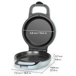 Flip Pancake Maker with Nonstick Ceramic Coating