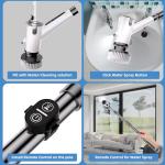 Cordless Electric Spin Scrubber with Remote Control