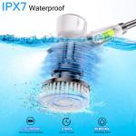 Cordless Electric Spin Scrubber with Remote Control