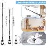 Cordless Electric Spin Scrubber with Remote Control