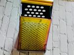 Stainless Steel Grater and Slicer with Handle