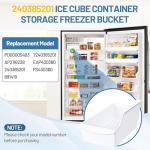 Ice Cube Storage Bin for Frigidaire and Kenmore