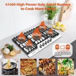 30 Inch Gas Cooktop with 5 Efficient Burners