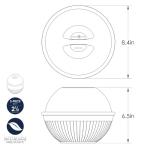 Nordic Ware Red Quick Pop Single Serve Popper