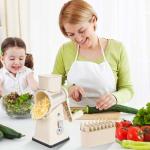 5-in-1 Manual Cheese Grater and Vegetable Slicer