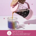 Paris Hilton Pink French Press and Milk Frother Set