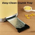 Culinaid Retro 2-Slice Toaster in Yellow