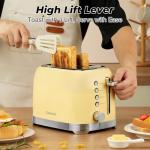 Culinaid Retro 2-Slice Toaster in Yellow