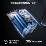 Trucozie Lightweight Cordless Vacuum Cleaner with 50 Min Runtime