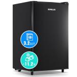 Demuller 3.2 Cu.Ft Compact Upright Freezer, Black
