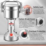 MELVTATA High-Speed Electric Grain and Spice Grinder