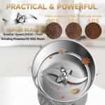 MELVTATA High-Speed Electric Grain and Spice Grinder