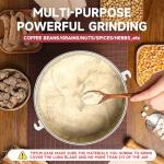 MELVTATA High-Speed Electric Grain and Spice Grinder