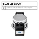 Crux Belgian Waffle Maker with LCD Display