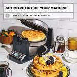 Crux Belgian Waffle Maker with LCD Display
