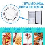 Demuller 3.2 Cu.Ft Compact Upright Freezer, Black