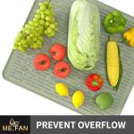 Silicone Dish Drying Mat - Desert Sage 12"x8