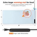 Extra Large Electric Food Warming Mat 36"x16