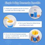 Magic Slushie Maker Cup for Smoothies and Juices