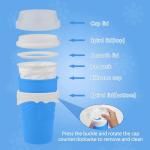 Magic Slushie Maker Cup for Smoothies and Juices