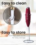Elementi Handheld Milk Frother & Drink Mixer